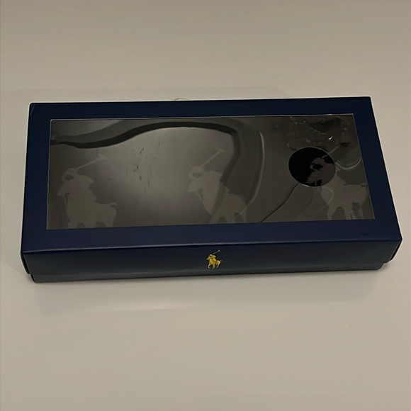 Polo Ralph Lauren 3 pair dress socks poly cotton black New casual Men’s 6-12.5 - Picture 2 of 13